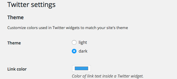 Twitter : Plugin WordPress