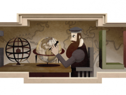 Google : Doodle Gérard Mercator