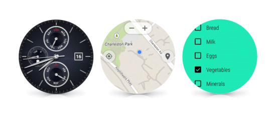 Android Wear: Ecran de montre en économie d'énergie