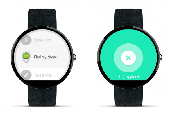 Android Wear : Find my phone