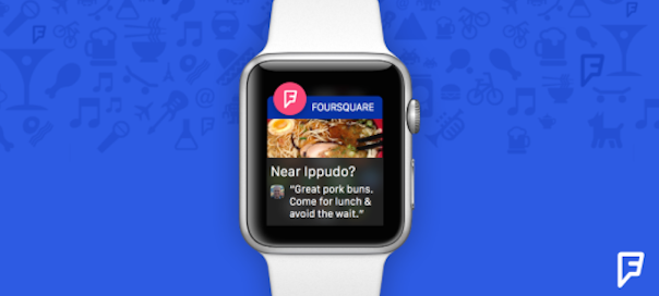 Foursquare & Apple Watch