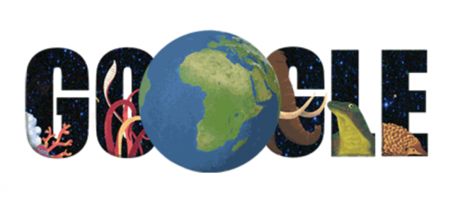 Google : Doodle Journée de la Terre -2015