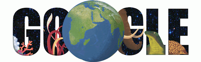 Google : Doodle Journée de la Terre -2015