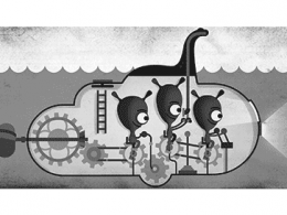 Google : Doodle Monstre du Loch Ness