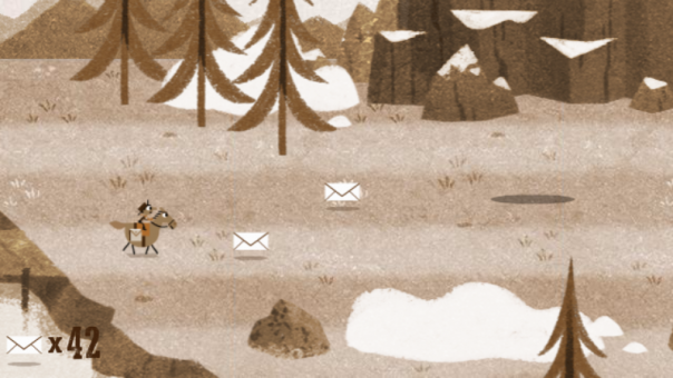 Google : Doodle Pony Express - Jeu