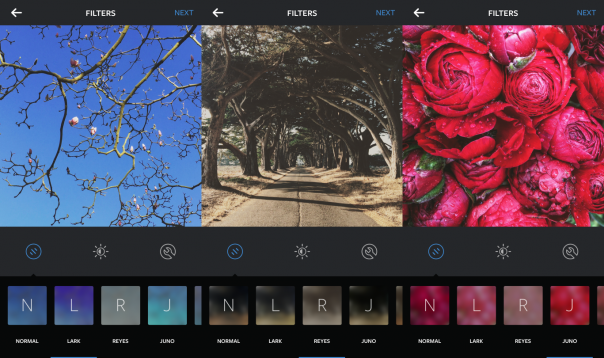 Instagram : Nouveaux filtres