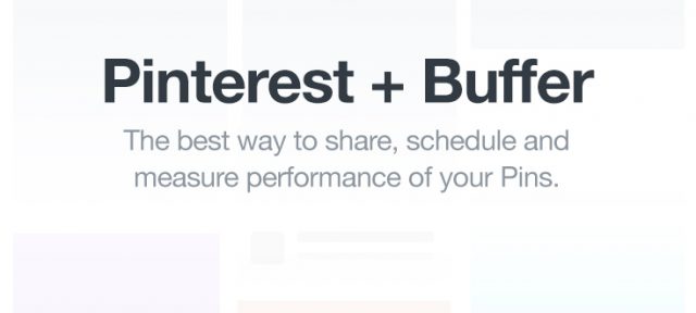 Pinterest & Buffer