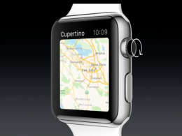 Apple Maps sur Apple Watch