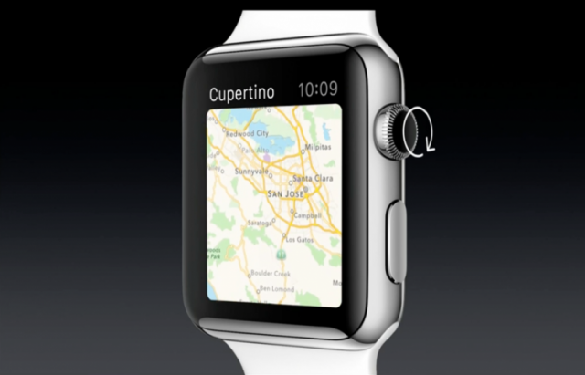 Apple Maps sur Apple Watch