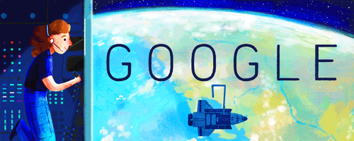 Google : Doodle Sally Ride 1