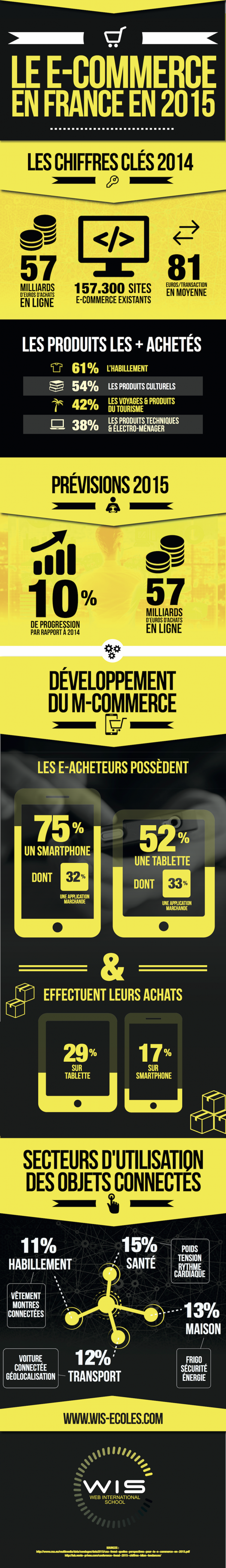 E-commerce 2015 en France