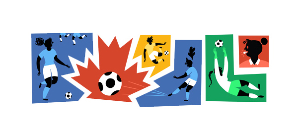 Google : Doodle Coupe du Monde féminine de foot