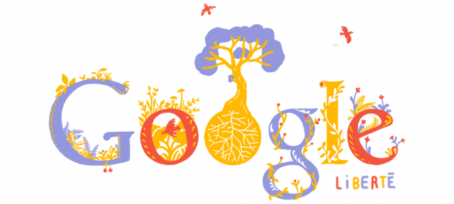 Google : Doodle 14 juillet