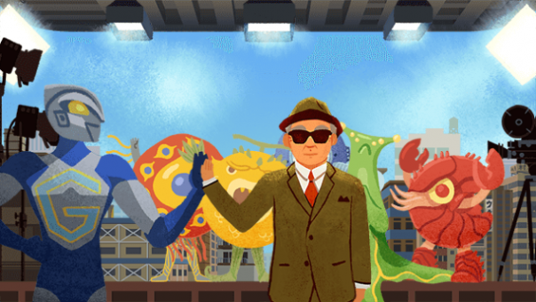 Google : Doodle Eiji Tsuburaya - Fin du film