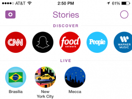 Snapchat Discover Stories