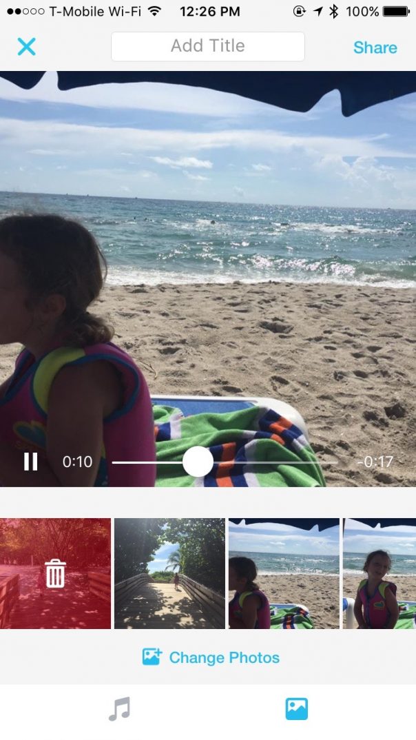 Facebook Moments : Personnalisation de vidéo