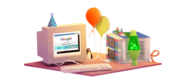 Google : 17ème anniversaire