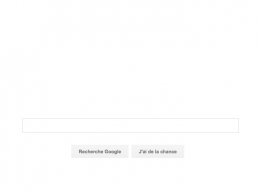 Google : Page d'accueil blanche