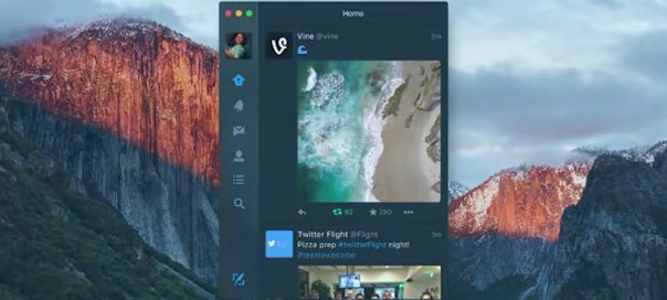 Twitter for Mac : Application OS X