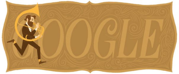 Google : Doodle Adolphe Sax 1