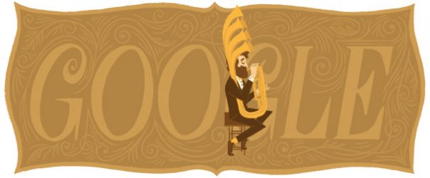 Google : Doodle Adolphe Sax 3