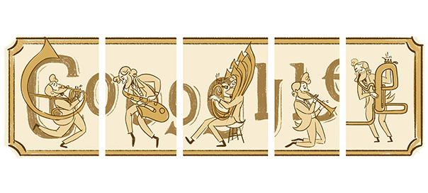 Google : Doodle Adolphe Sax