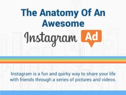 Instagram : Anatomie de la publicité en infographie