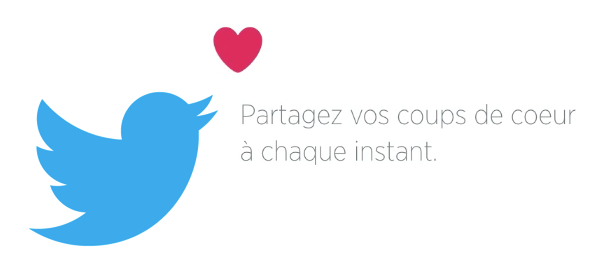 Twitter : Coeur