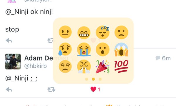 Twitter : Emojis Like 2