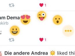 Twitter : Emojis Like