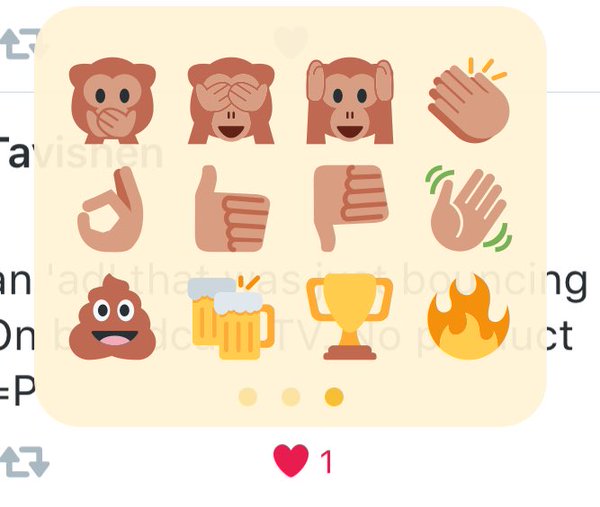 Twitter : Emojis Like 3