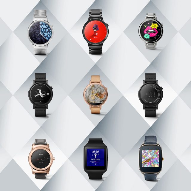 Android Wear : Cadrans de montres