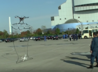 Drone : Capture par filet