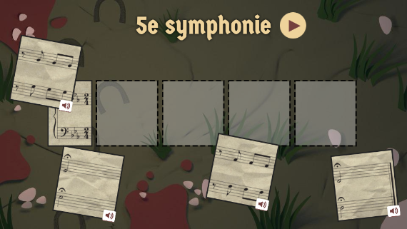 Google : Doodle Beethoven - 5e symphonie