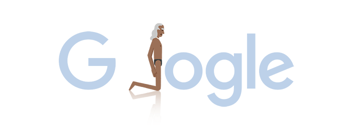 Google : Doodle B. K. S. Iyengar & le yoga 2