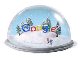 Google : Doodle solstice d'hiver 2015