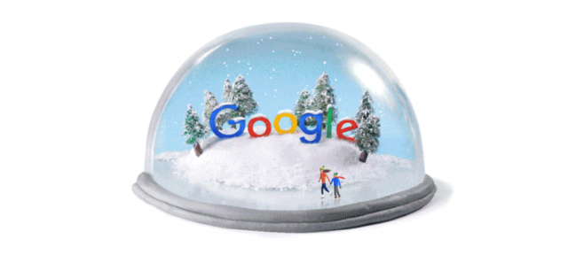 Google : Doodle solstice d'hiver 2015