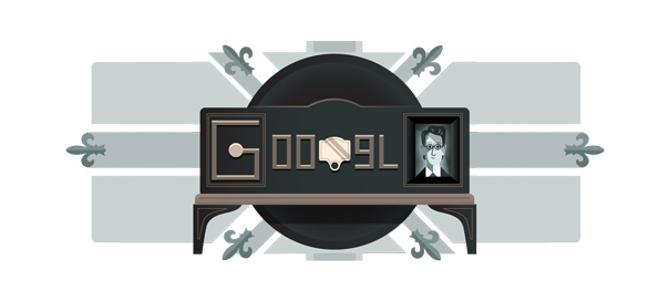 Google : Doodle John Logie Baird - Télévision mécanique