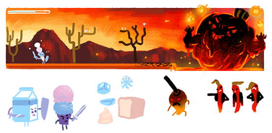 Google : Doodle Wilbur Scoville - Jeu