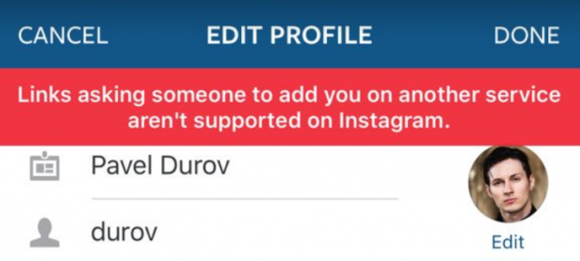 Instagram : Profil - Snapchat & Telegram