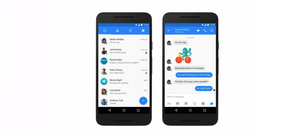 Facebook Messenger Design