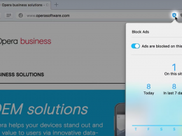 Opera : Bloqueur de publicité