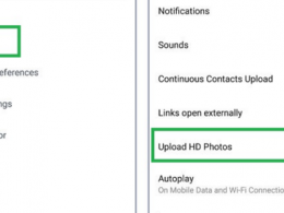 Upload photos HD Facebook