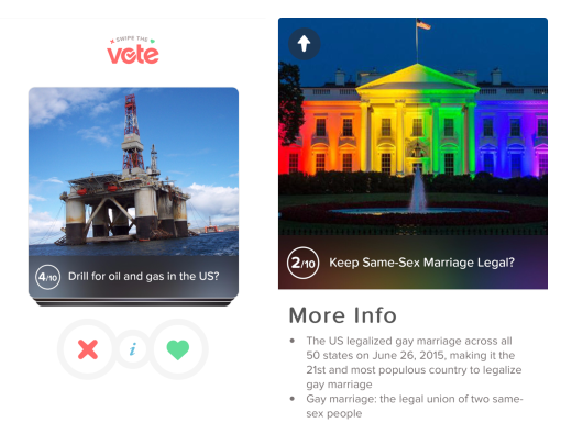 Tinder Vote US