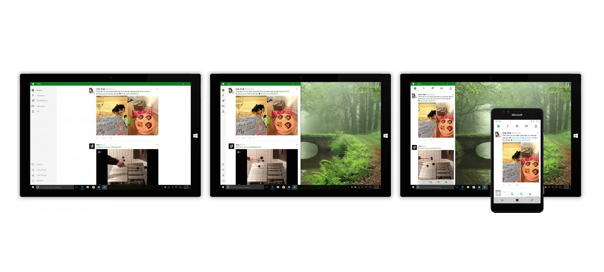 Twitter Windows 10 sur mobile