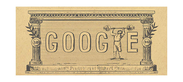 Google : Doodle Jeux Olympiques modernes