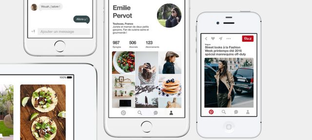 Pinterest : Application mobile