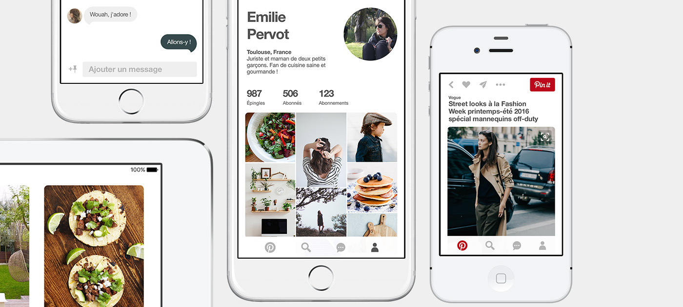 Pinterest dévoile sa nouvelle application mobile - WebLife