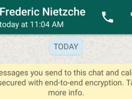 WhatsApp : Chiffrement des messages