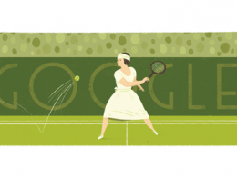 Google : Doodle Suzanne Lenglen